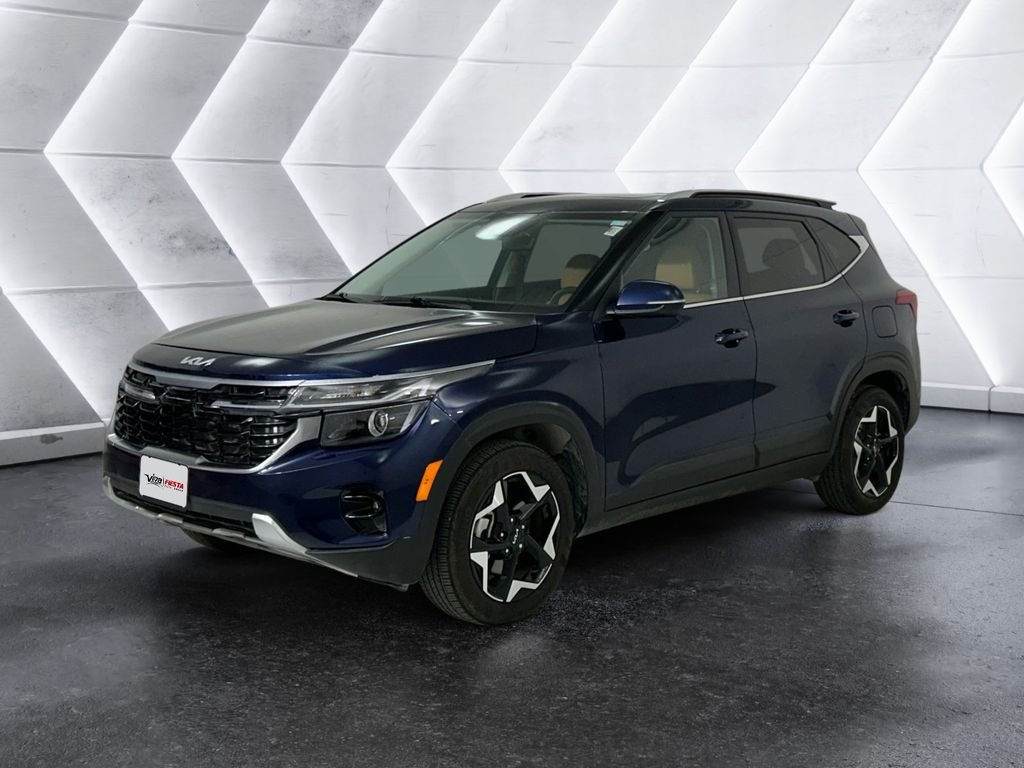 Used 2025 Blue Kia EX image 3