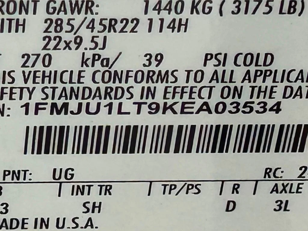 Certified Used 2019 White Platinum Clearcoat Metallic Ford Platinum image 54