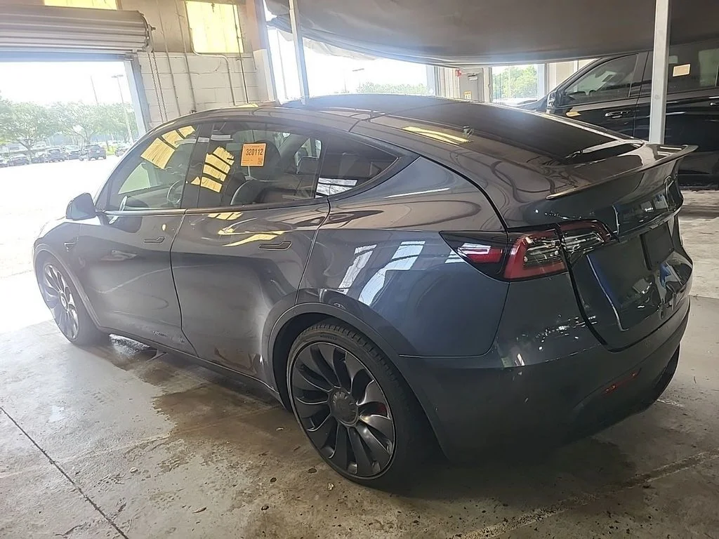 Used 2020 Gray Tesla Performance image 4