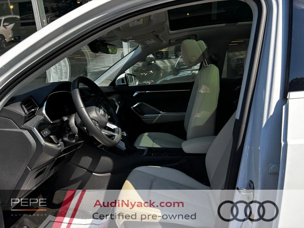 Certified Used 2023 White Audi Premium Plus image 12