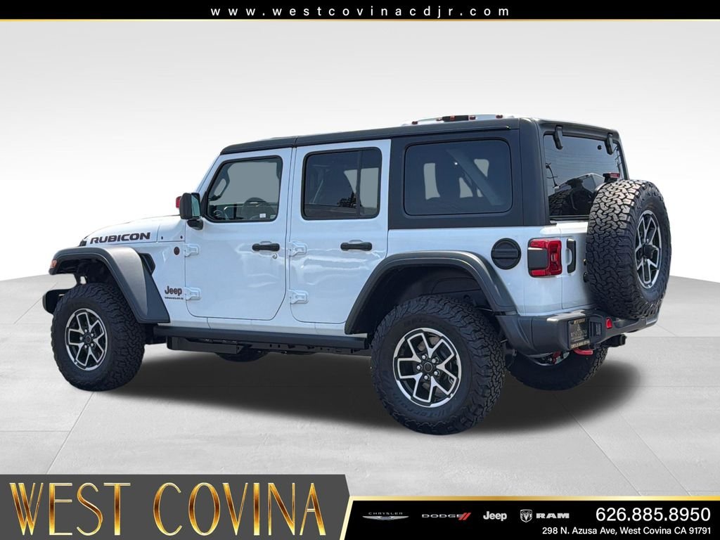 New 2026 Bright White Clear-Coat Exterior Paint Jeep Rubicon image 3