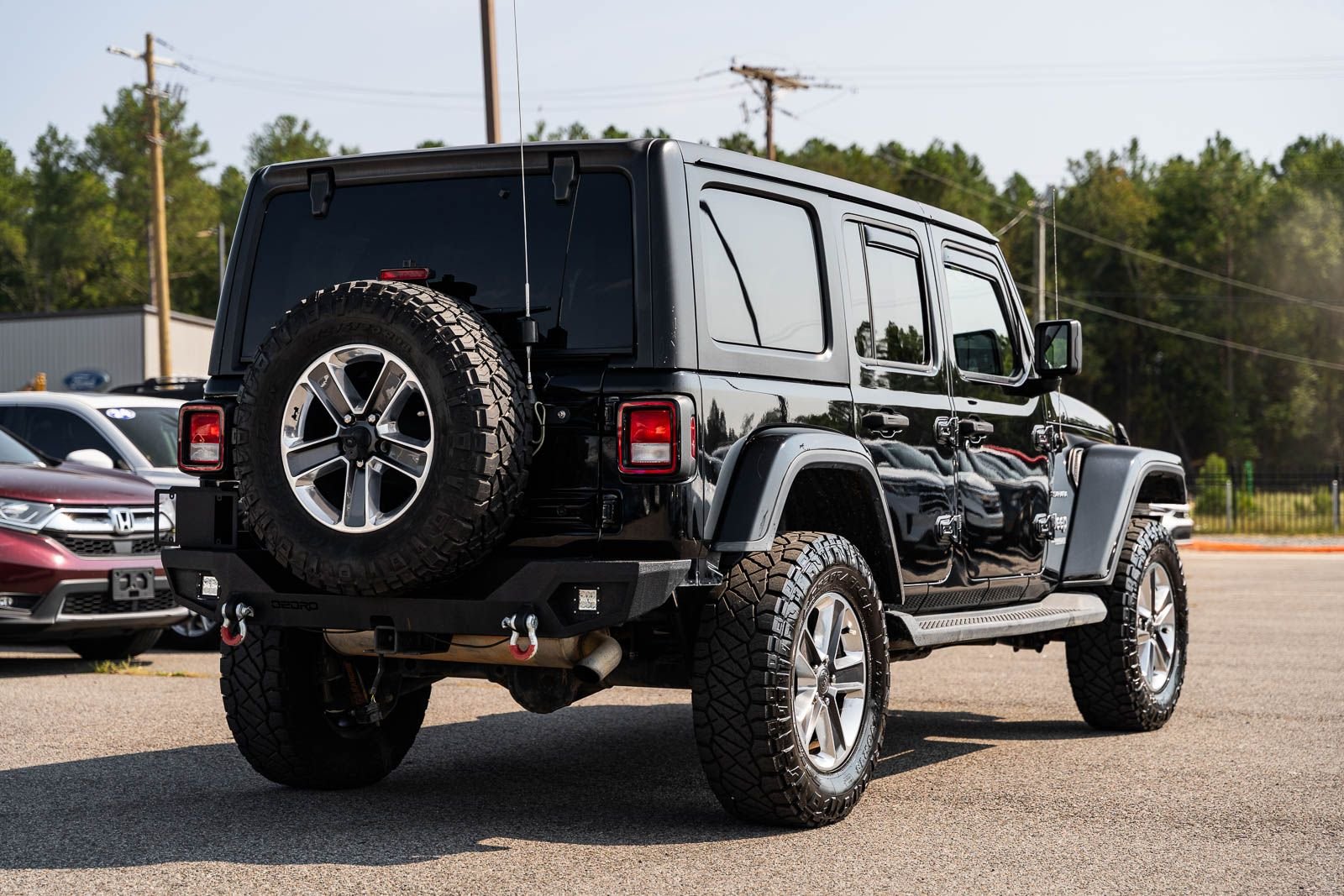 Certified Used 2021 Black Jeep Unlimited Sahara image 7