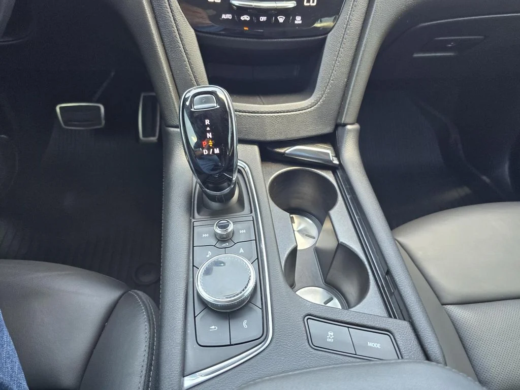Used 2023 Argent Silver Metallic Cadillac AWD Sport image 16
