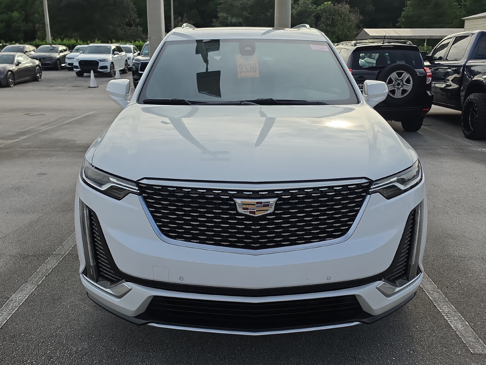 Used 2021 White Cadillac Premium Luxury image 2