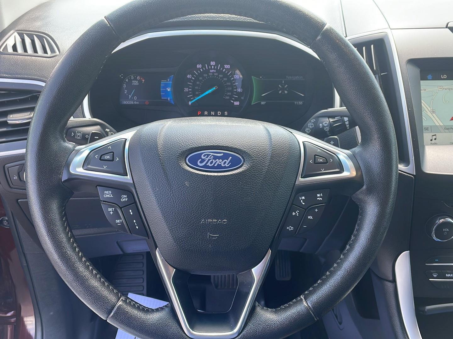 Certified Used 2018 Burgundy Velvet Metallic Tinted Clearcoat Ford SEL image 13
