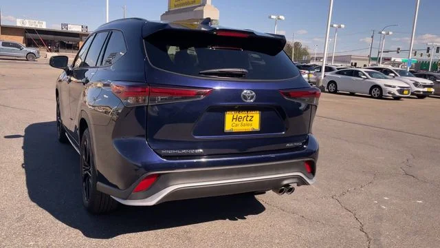 Used 2025 Blue Toyota XSE image 8