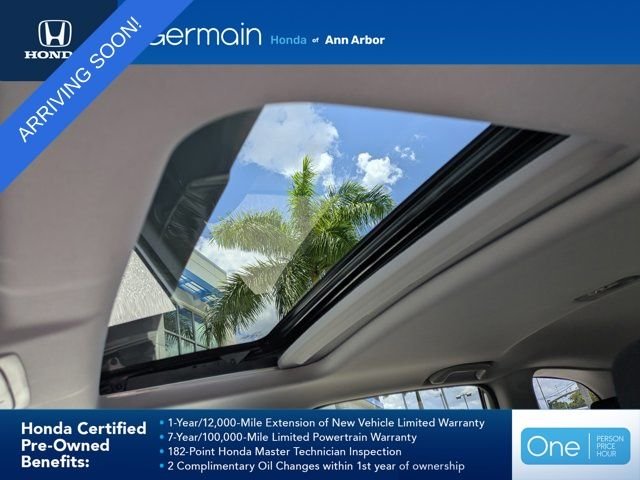 Certified Used 2022 Platinum White Pearl Honda EX image 20