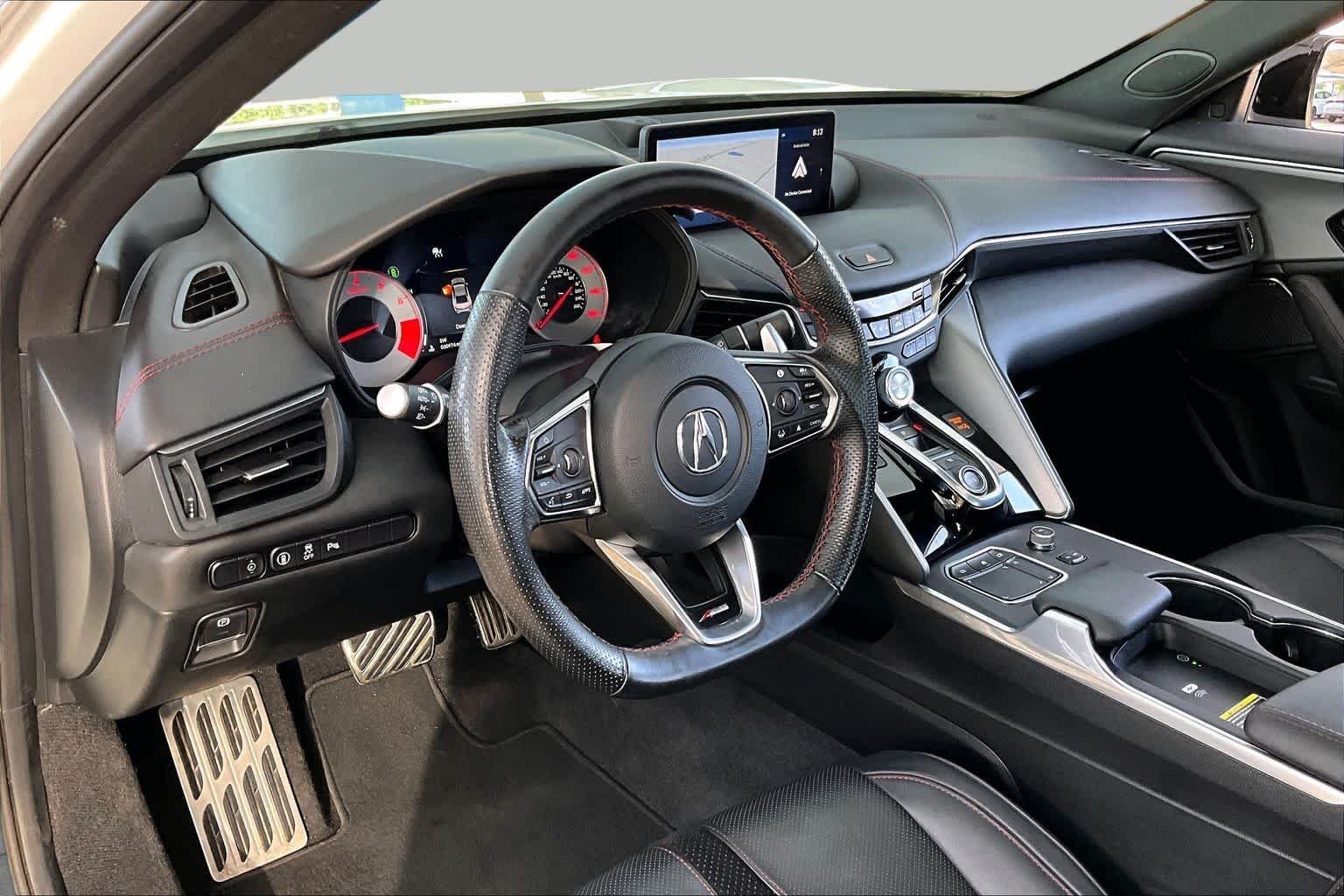 Used 2023 Platinum White Pearl Acura w/A-Spec Package image 18