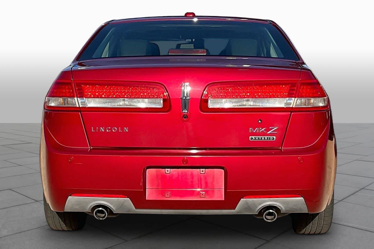Used 2011 Red Candy Metallic Tint Lincoln Hybrid image 3