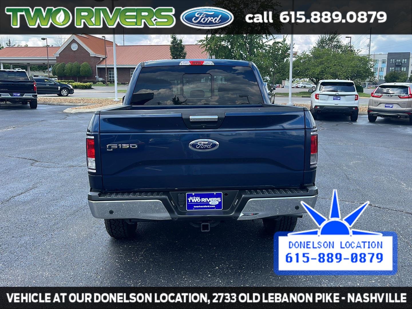 Used 2016 Blue Jeans Metallic Ford XLT image 10