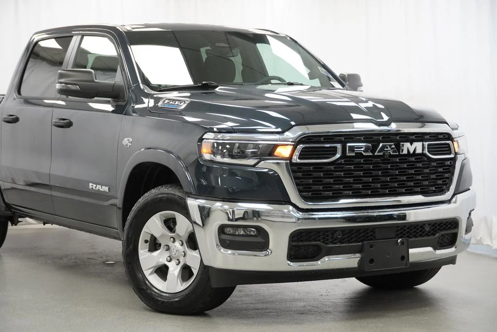 New 2026 Forged Blue Metallic Exterior Paint RAM Big Horn/Lone Star image 3