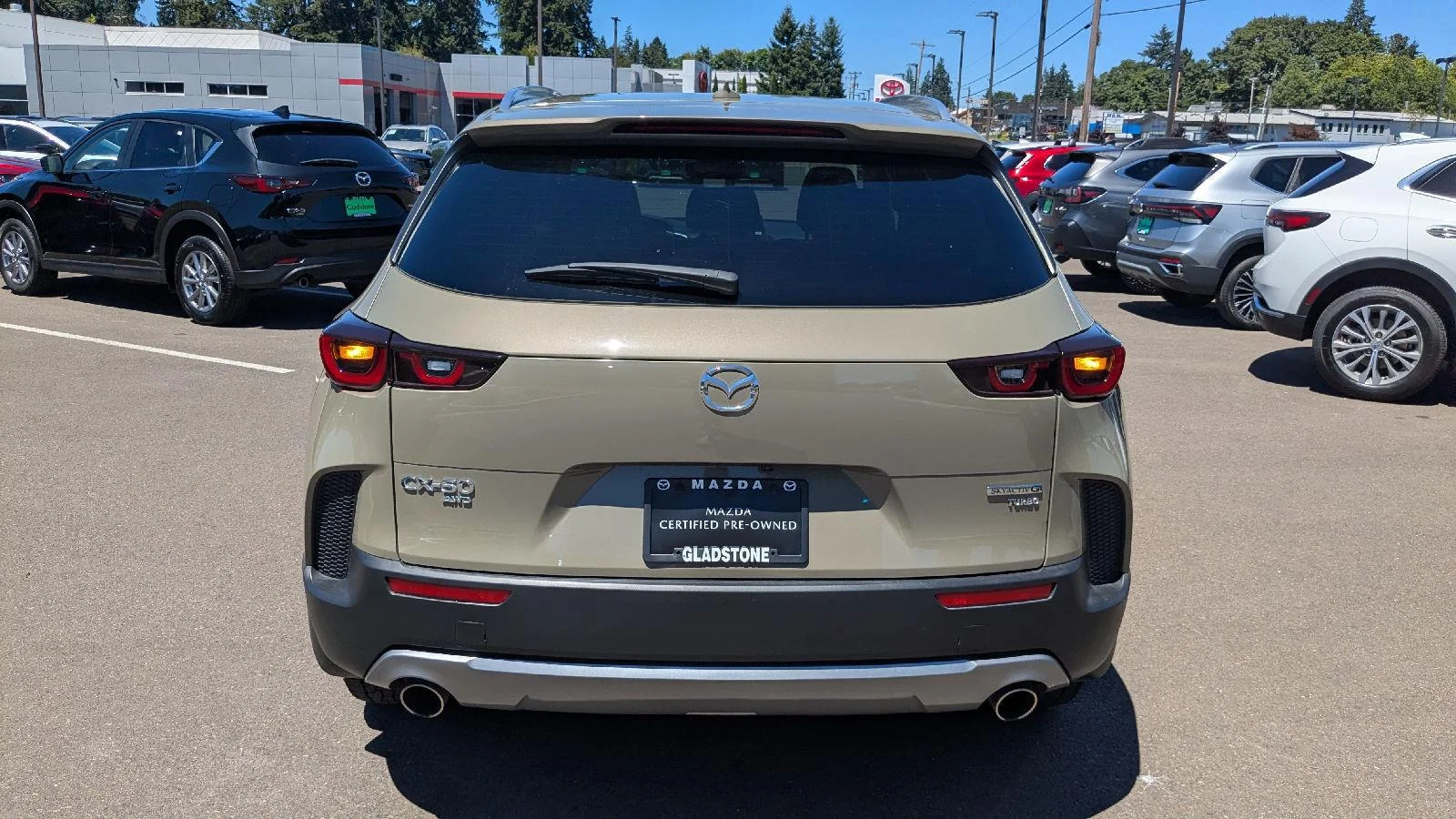 Certified Used 2025 Zircon Sand Metallic Mazda 2.5 Turbo Meridian Edition image 5