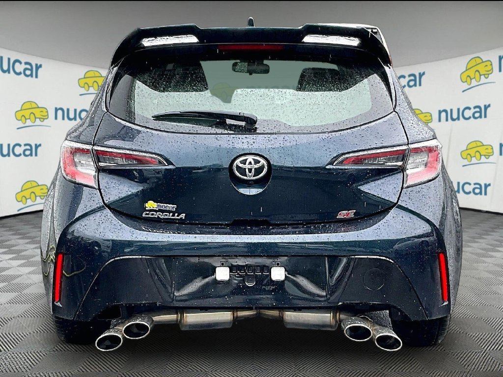 Used 2021 Blue Toyota SE image 5