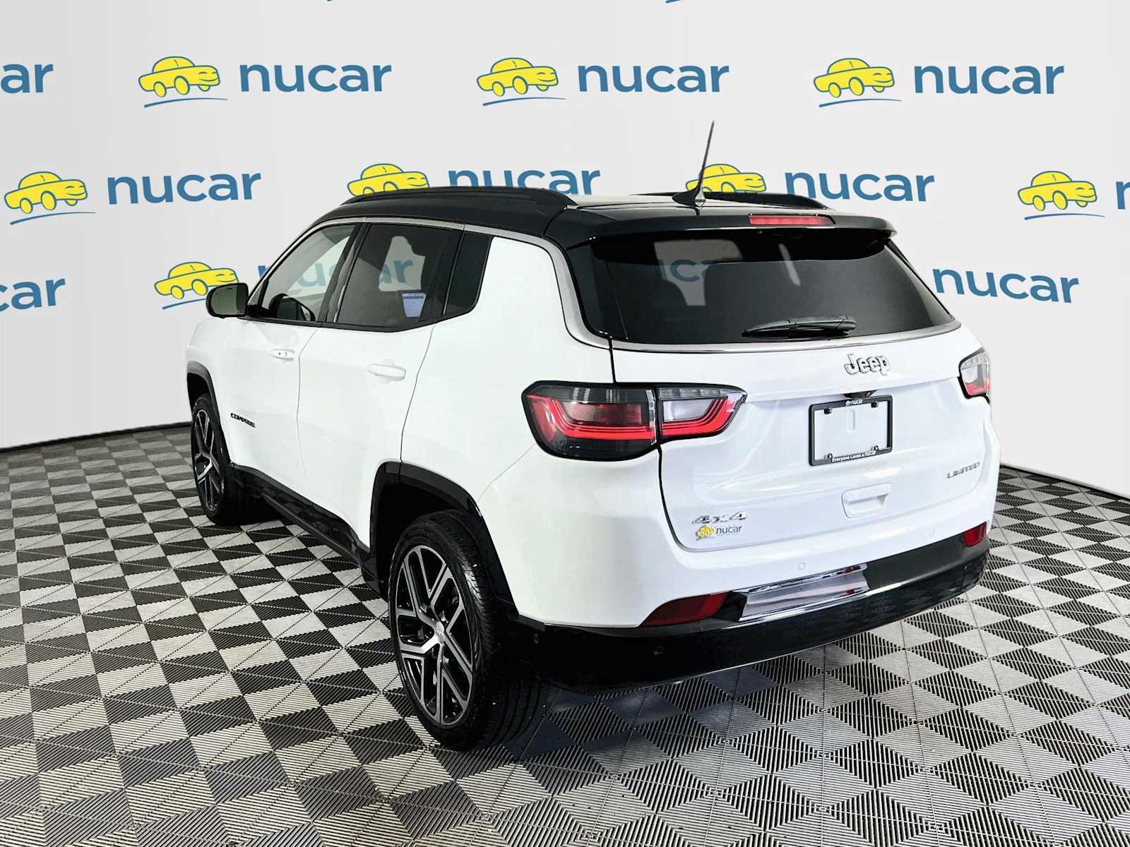Used 2024 Bright White Clearcoat Jeep Limited image 5
