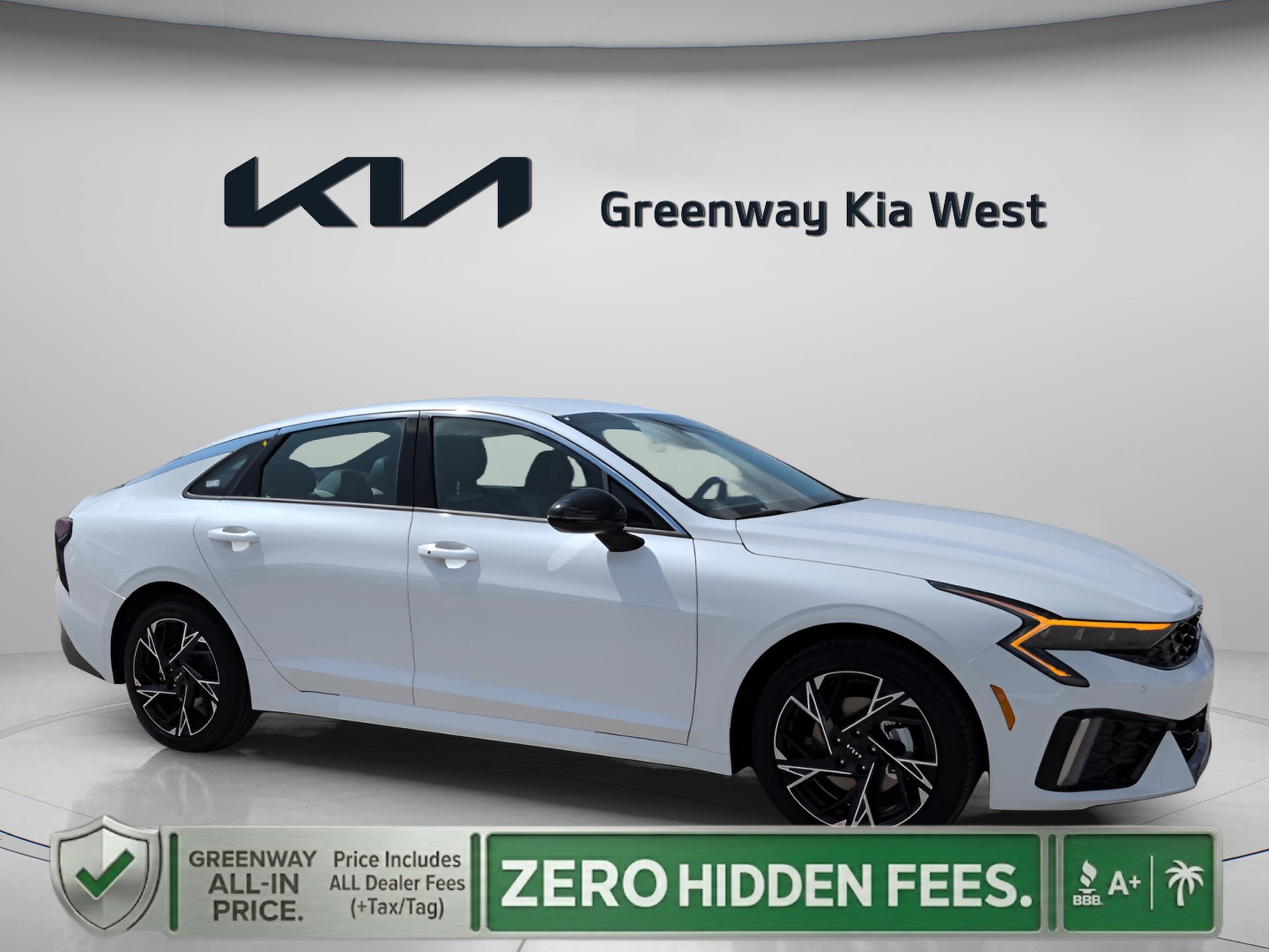 New 2026 Snow White Pearl Kia GT-Line image 1