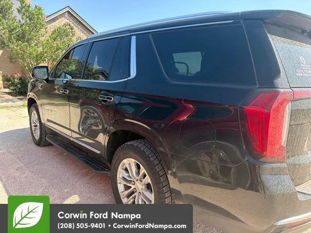 Used 2021 Black GMC SLT image 1