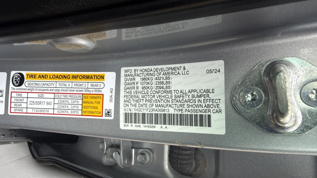 Certified Used 2024 Silver Honda LX image 26