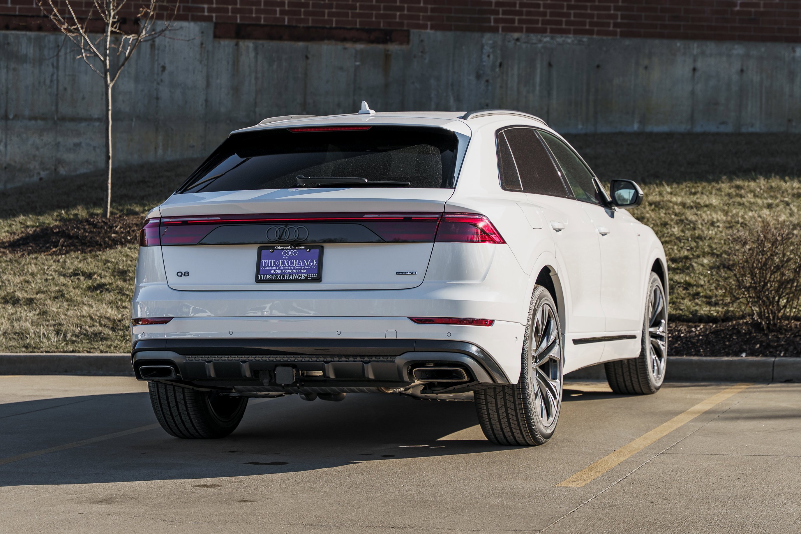 New 2026 Glacier White Metallic Audi Premium Plus image 4