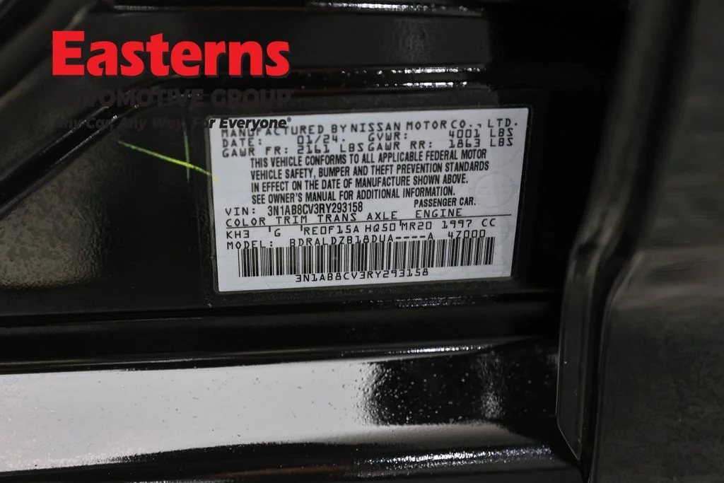 Used 2024 Black Nissan SV image 35