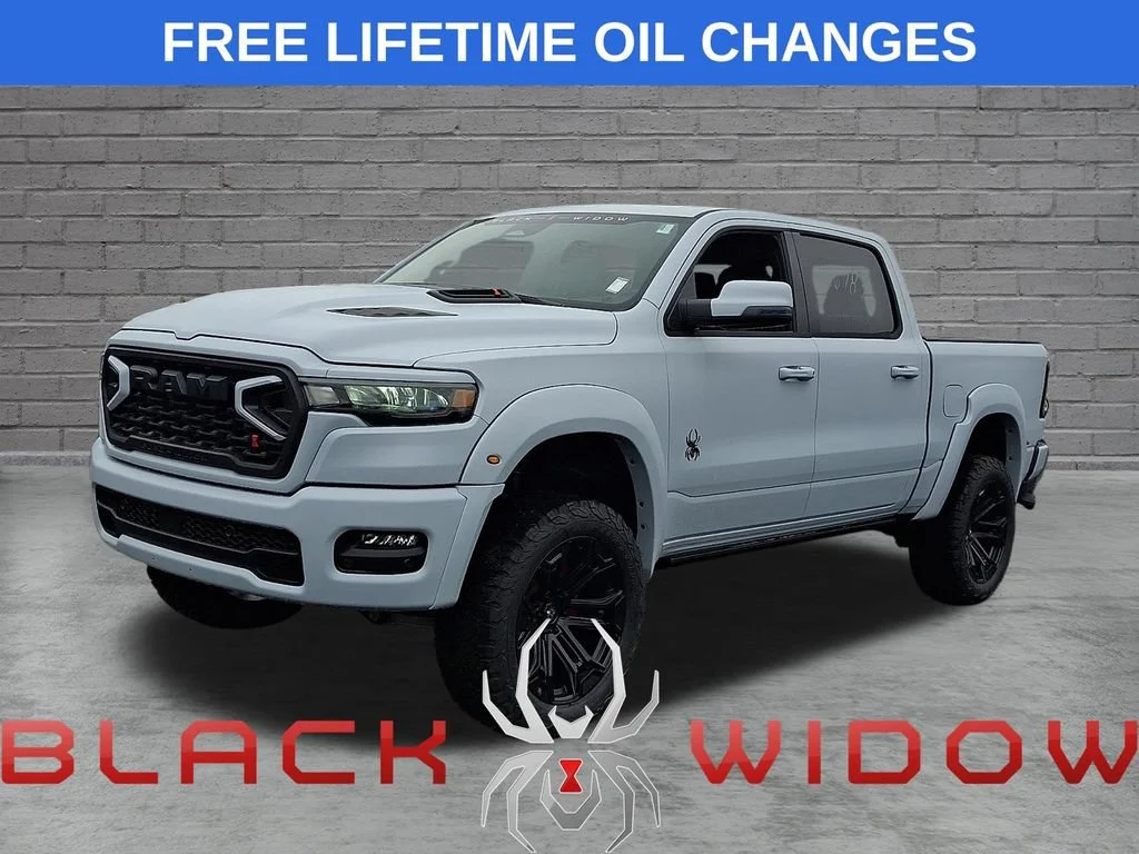 New 2026 Diamond Black Crystal Pearlcoat Ram Big Horn image 3
