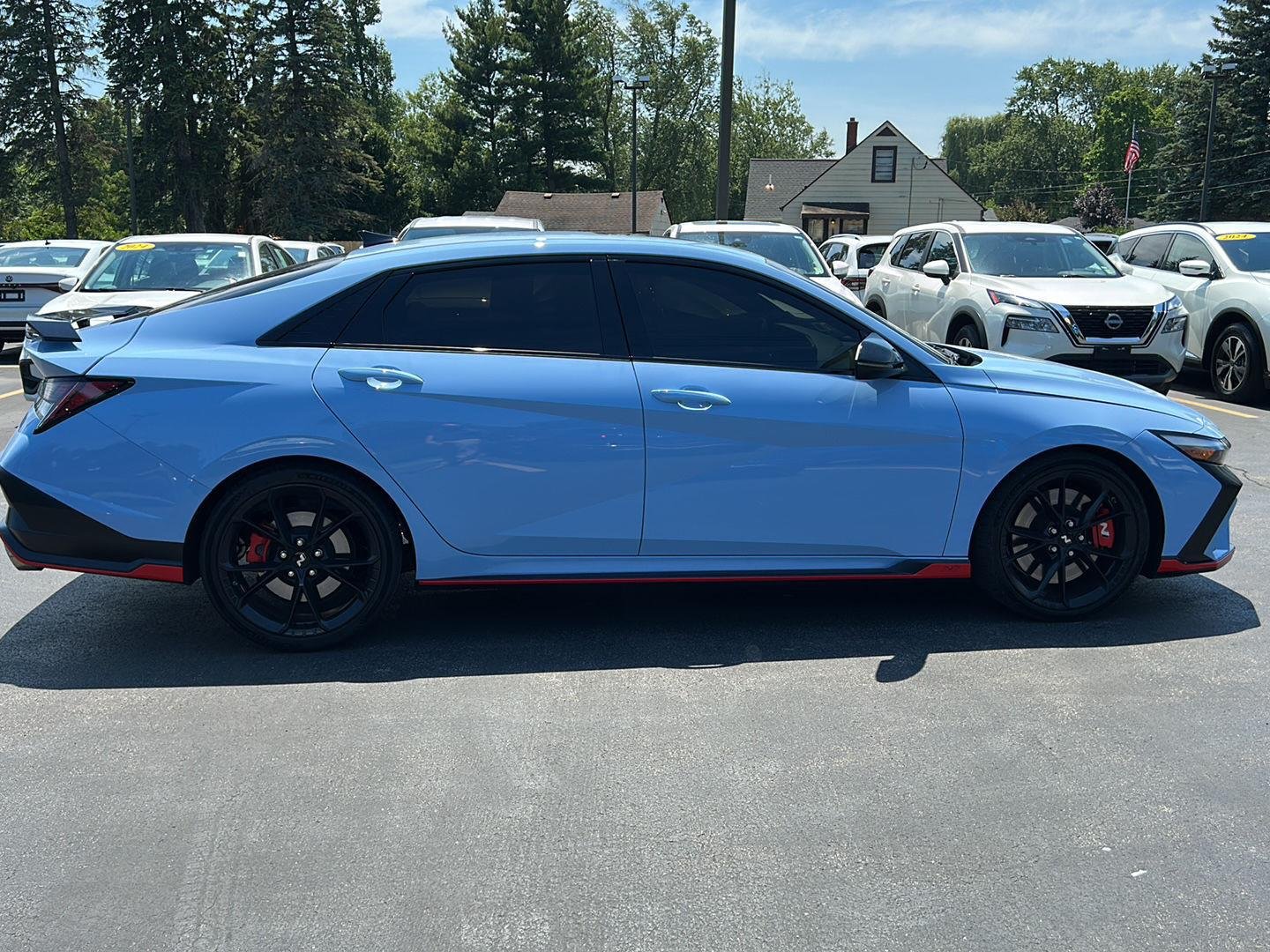 Used 2025 Performance Blue Hyundai Base image 8