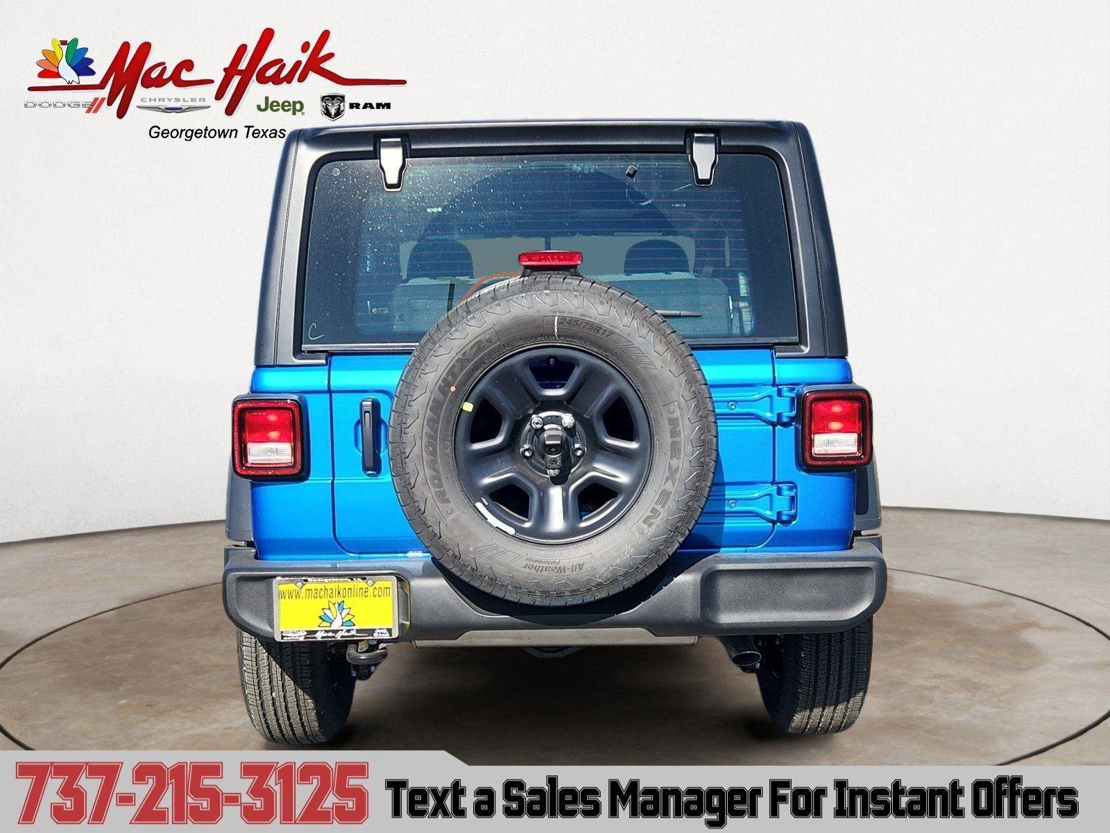 New 2026 Hydro Blue Pearl-Coat Exterior Paint Jeep Sport image 4