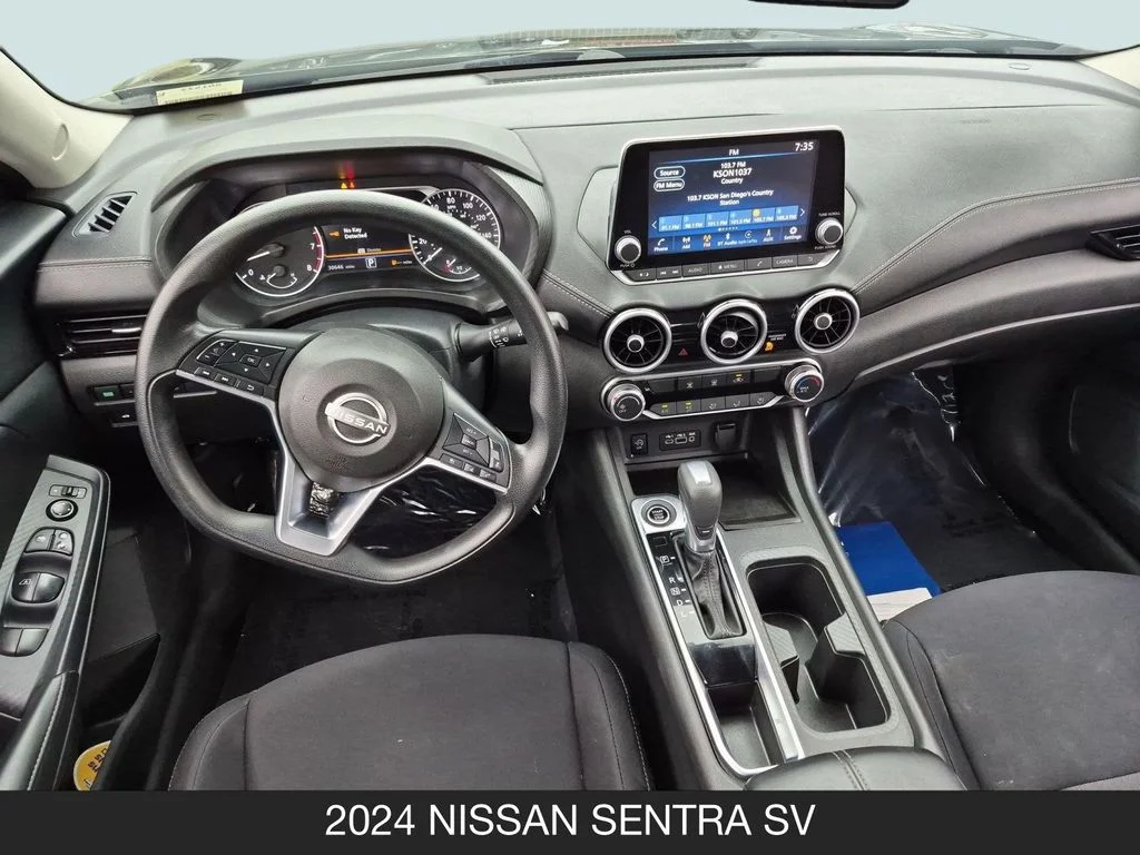 Used 2024 Black Nissan SV image 13