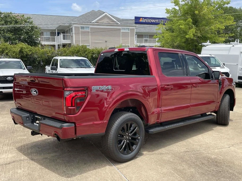 New 2026 Ruby Red Metallic Tinted Clearcoat Ford Lariat® image 3