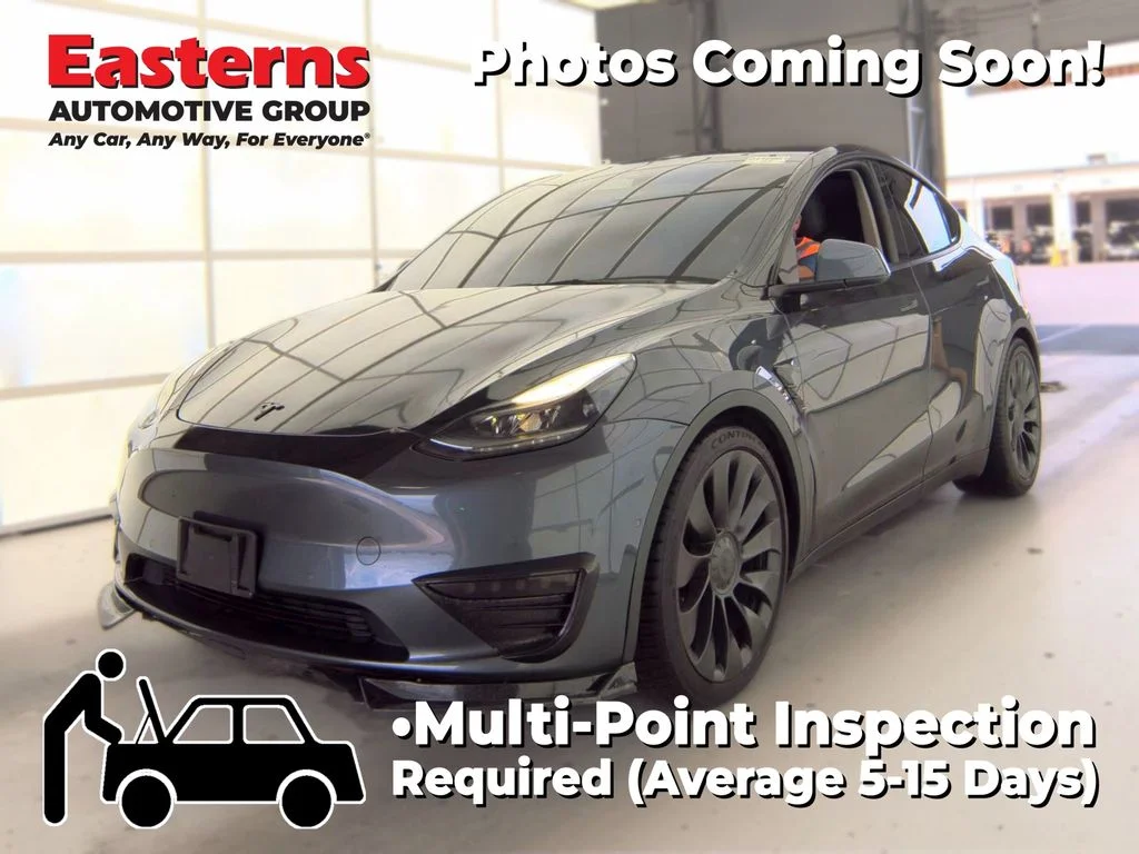 Used 2022 Gray Tesla Performance image 1