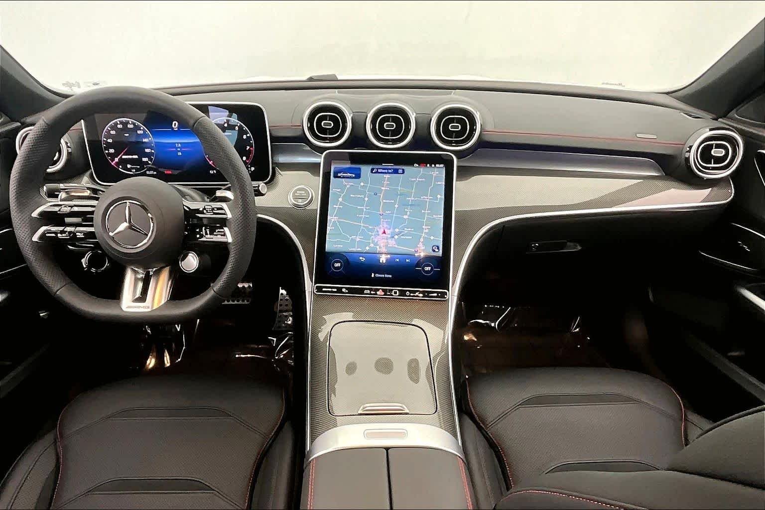 New 2026 Polar White Mercedes-Benz AMG® C 43 4MATIC Sedan image 10