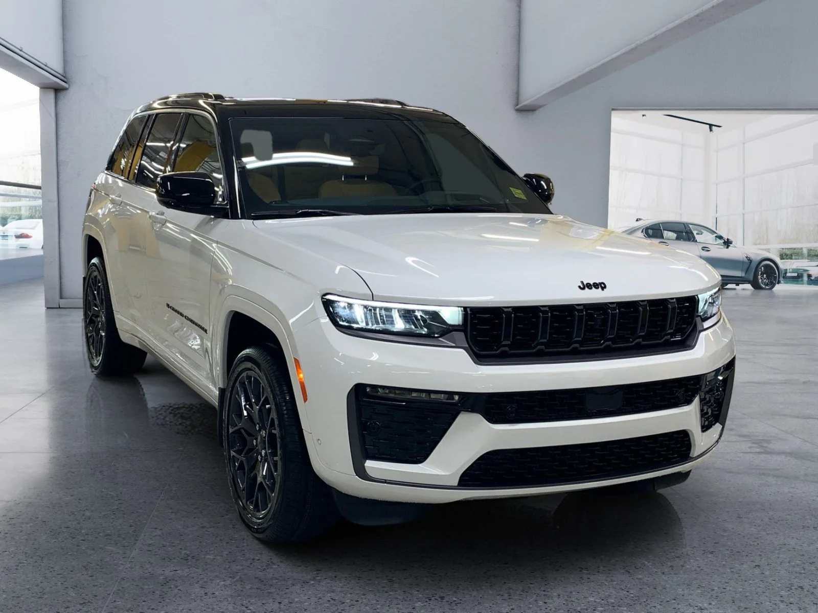 New 2026 Bright White Jeep Summit image 7