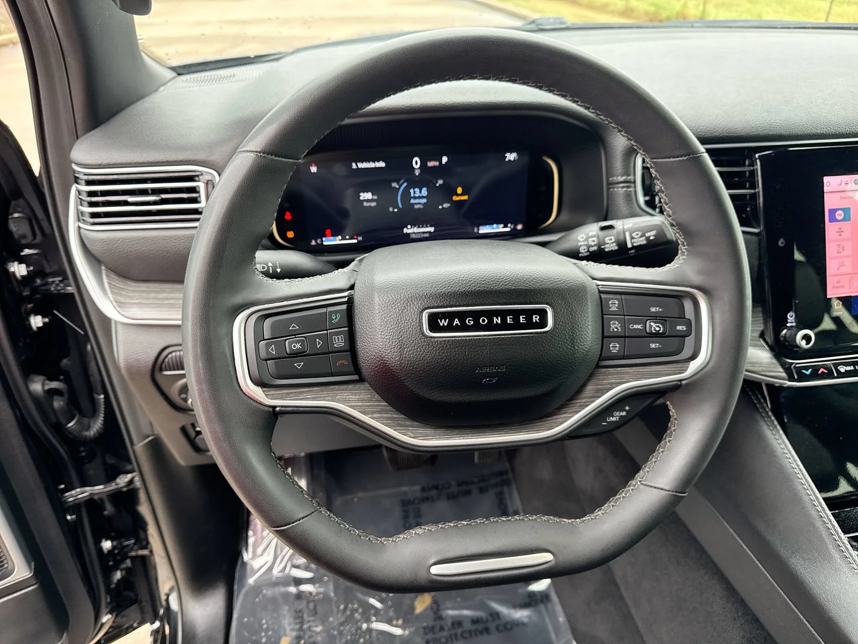 Used 2024 Diamond Black Crystal Pearlcoat Jeep Series II image 14