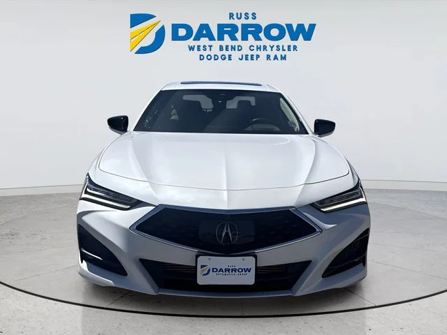 Used 2022 White Acura Advance image 9