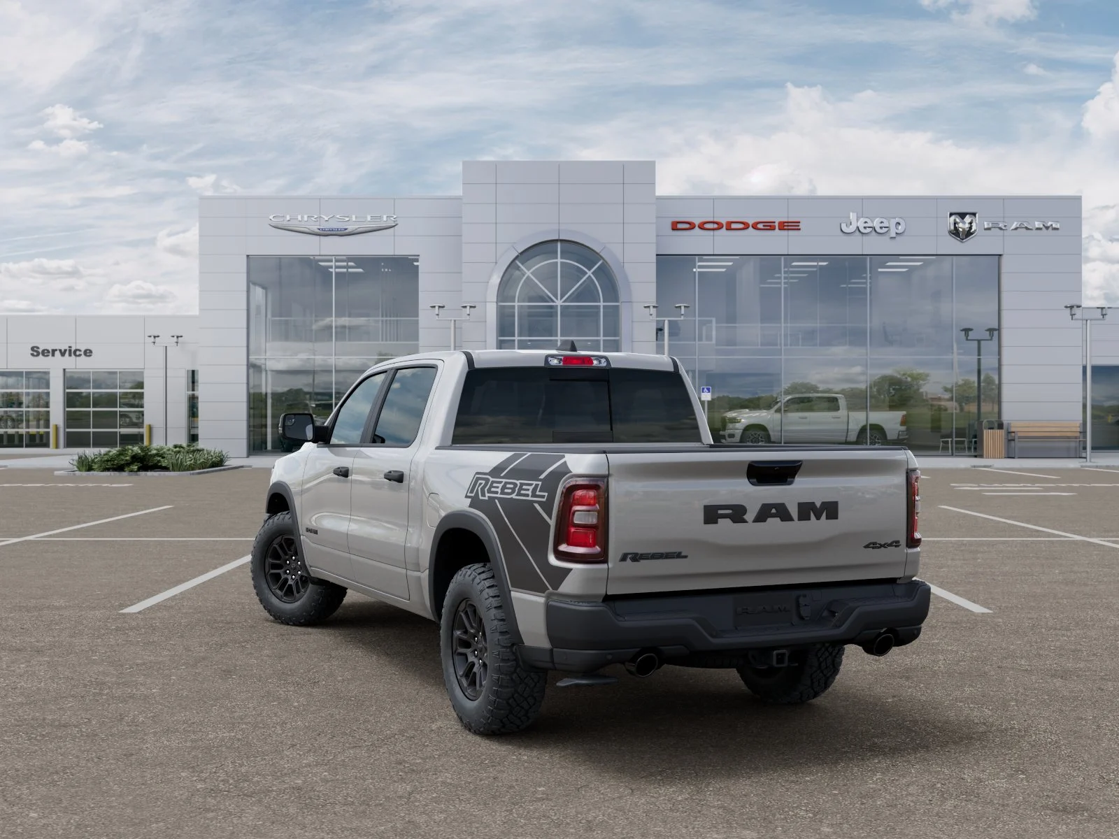 New 2026 Silver Zynith Exterior Paint RAM Rebel image 29