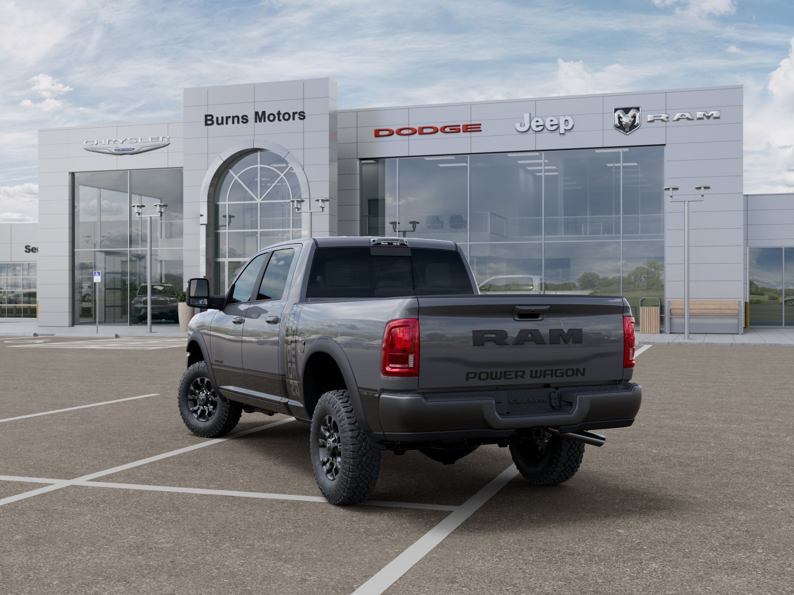 New 2026 Ceramic Gray Clearcoat RAM Power Wagon image 3