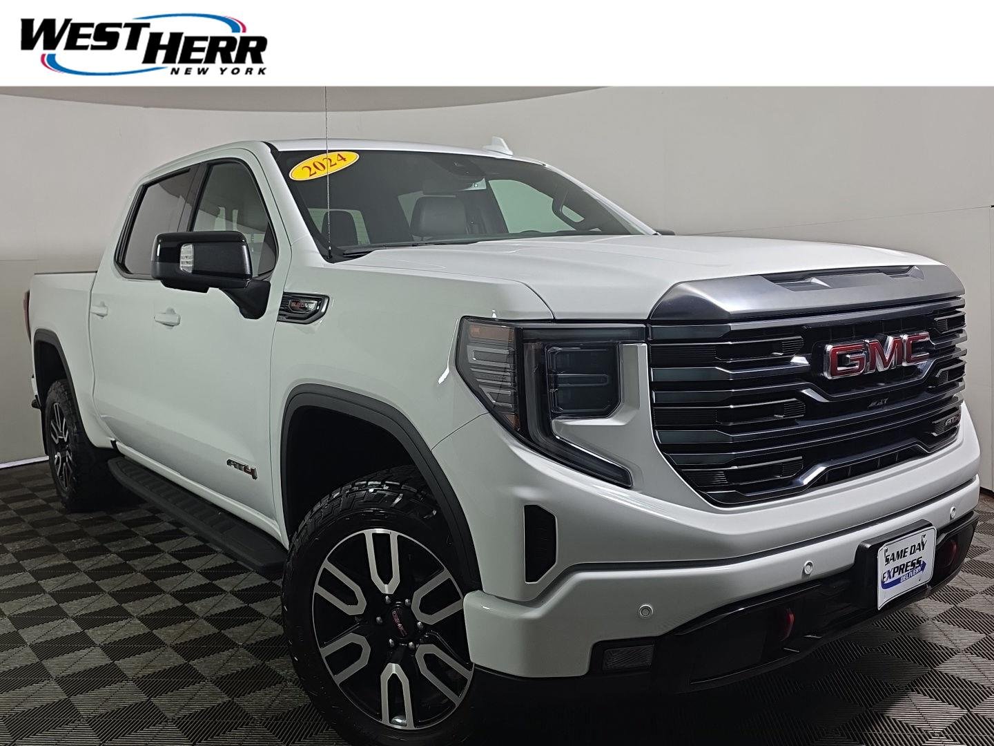 Used 2024 Summit White GMC AT4 image 1