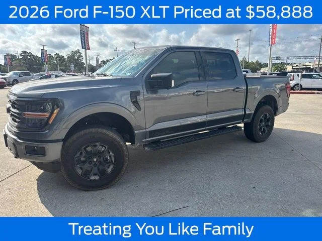 Used 2026 Gray Metallic Ford XLT image 1
