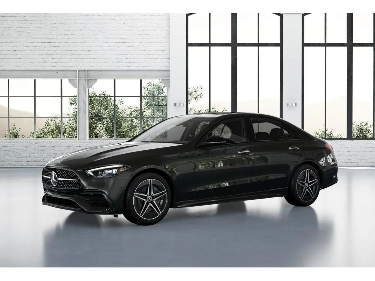 New 2026 Graphite Grey Metallic Mercedes-Benz C 300 image 38
