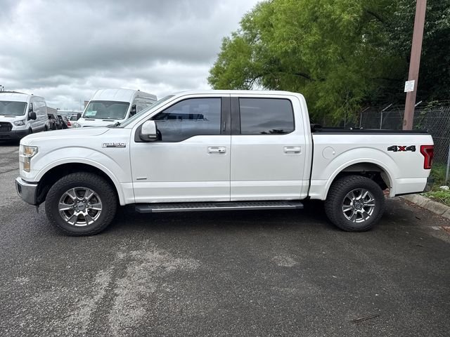Used 2016 White Platinum Clearcoat Metallic Ford Lariat image 3
