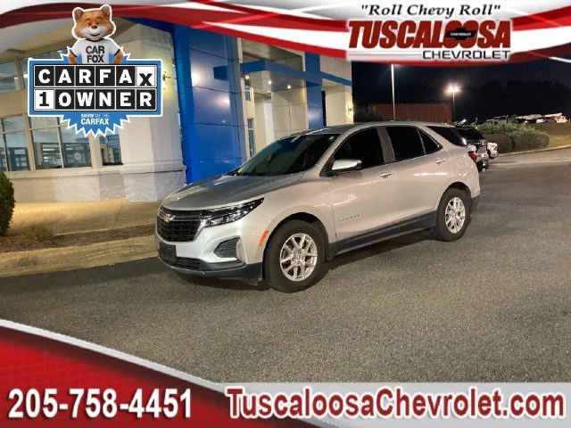 Used 2022 SILVER ICE METALLIC Chevrolet LT image 1