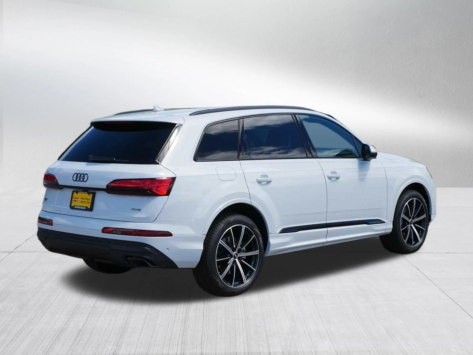 Used 2025 Glacier White Metallic Audi Premium Plus image 2