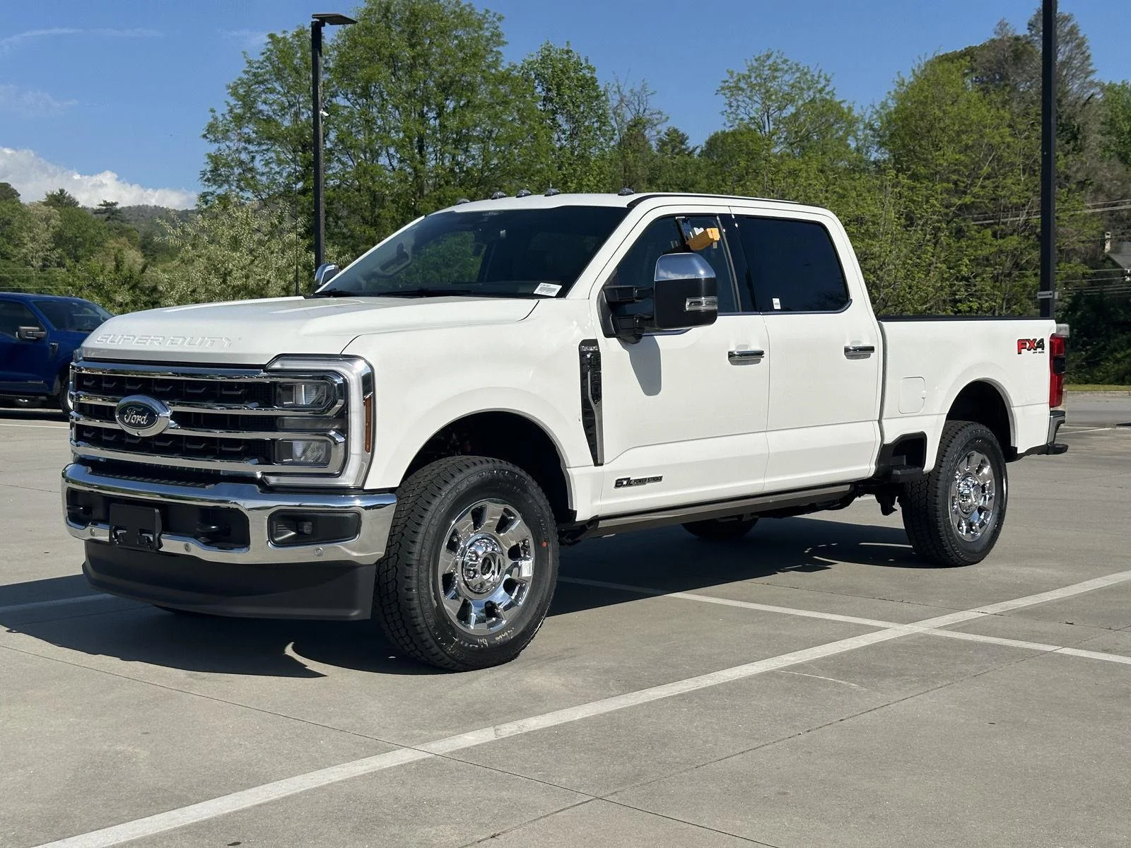 New 2026 Star White Metallic Tri-Coat Ford King Ranch image 3