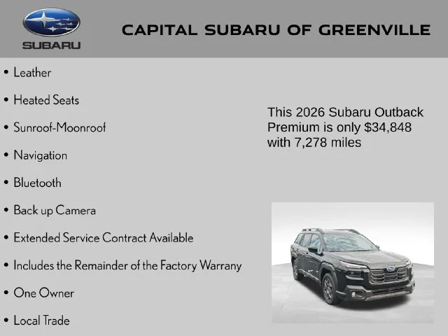 Used 2026 Black Subaru Premium image 4
