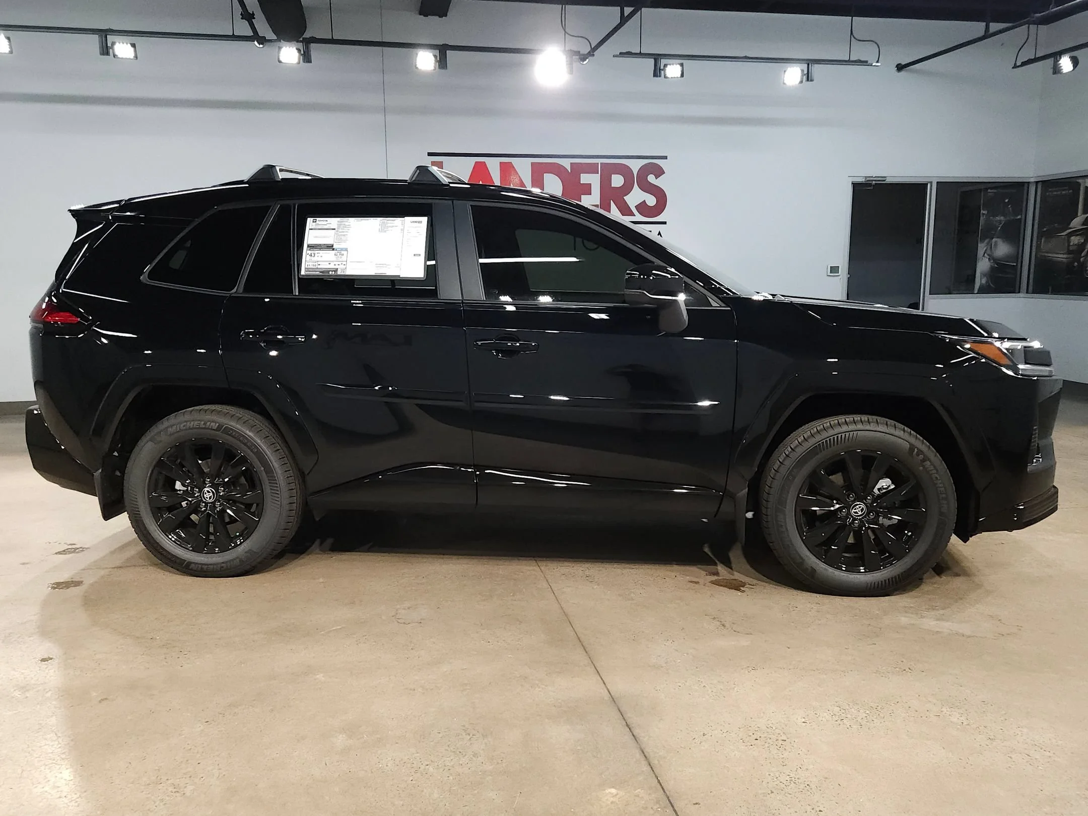 New 2026 Midnight Black Metallic Toyota SE image 8