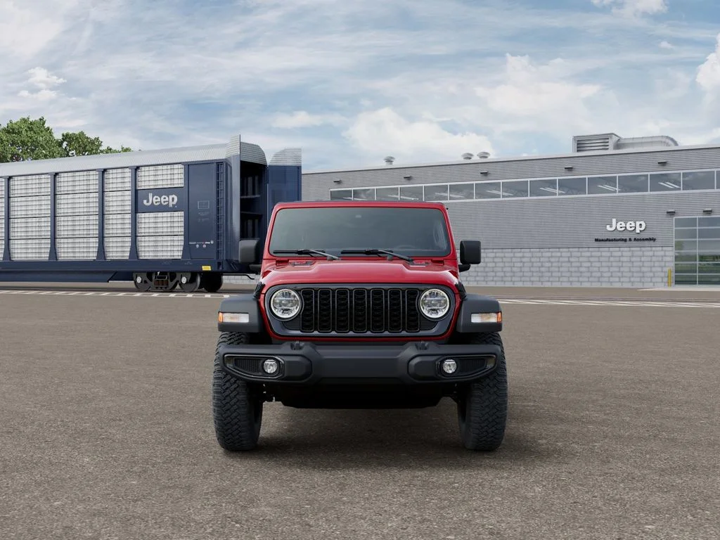 New 2026 Firecracker Red Clear-Coat Exterior Paint Jeep  image 6