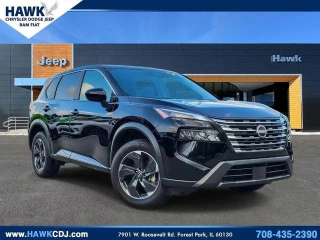 Used 2024 Black Nissan SV image 1