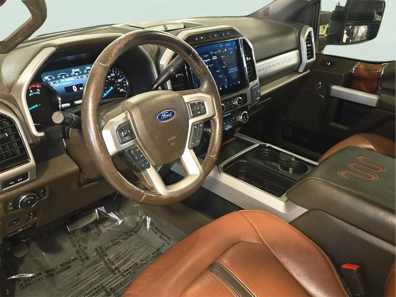 Used 2022 Star White Metallic Tri-Coat Ford King Ranch image 9