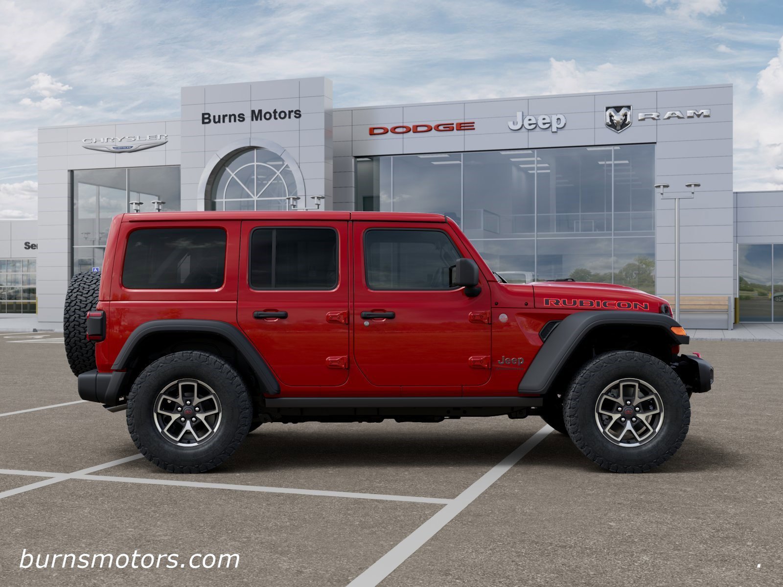 New 2026 Firecracker Red Clear-Coat Exterior Paint Jeep Rubicon 4-Door image 21