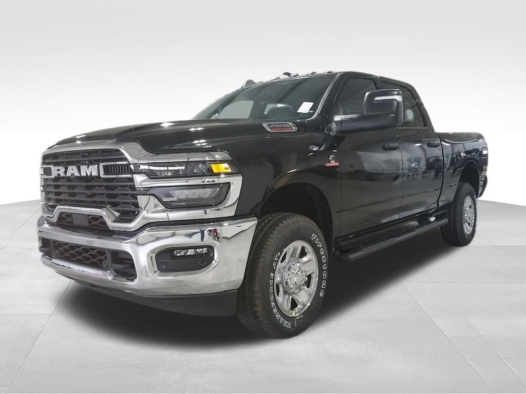 New 2026 Diamond Black Crystal Pearl-Coat Exterior Paint RAM Tradesman image 4