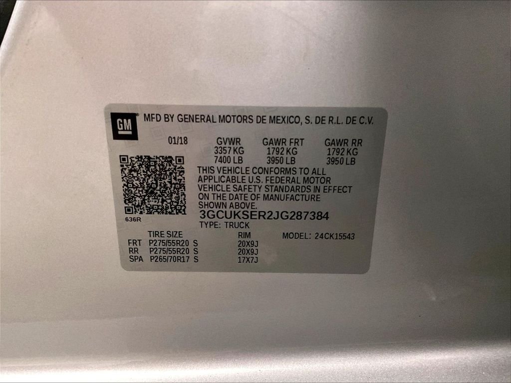 Used 2018 Silver Chevrolet LTZ image 40